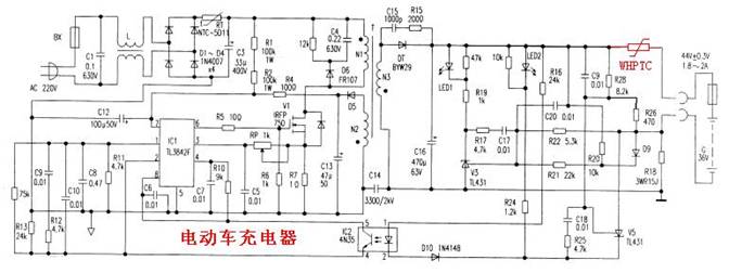 WHPTC在电动车充电器中的应用