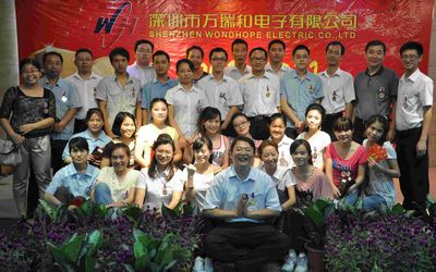 获奖员工合影